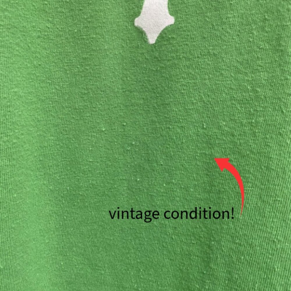 Y2K Vintage Bright Green Zoo York T-Shirt in Large - Picture 3 of 10